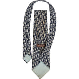 Christian Dior Oblique Trotter Monogram Silk Tie Krawatte