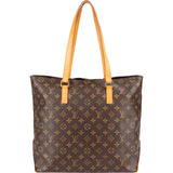 Louis Vuitton Monogram Canvas Cabas Mezzo Shoulder Bag