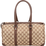 Gucci Monogram GG Boston Handbag