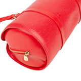Louis Vuitton Red Epi Leather Soufflot Handbag
