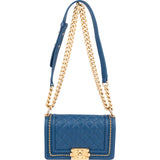 Chanel Quilted Lambskin Braided Boy Single Flap Crossbody Bag xx neuwertig - vintageandkickz