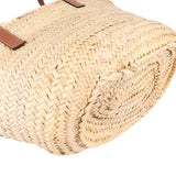 Loewe Palm Leaf Basket Raffia Shoulder Bag
