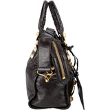 Balenciaga Dark Brown Leather Giant 21 City Handbag