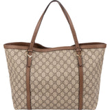 Gucci Monogram GG Supreme Tote Shopper Shoulder Bag