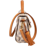 Louis Vuitton Monogram Damier Azur Canvas Croisette Handbag