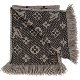 Louis Vuitton Wool Monogram Logomania Schal Scarf