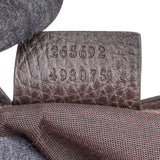 Gucci Monogram GG Patent Abbey Handbag - vintageandkickz
