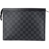 Louis Vuitton Monogram Damier Graphite Poche Toilette 25 Clutch