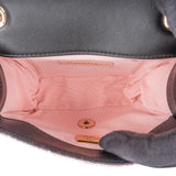 Chanel Tweed & Braided Leather Single Flap Crossbody Bag