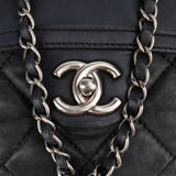 Chanel Quilted Leather Single Flap Crossbody Bag