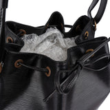 Louis Vuitton Noir Epi Leather Sac Noé Grande Shoulder Bag