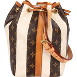 Louis Vuitton Canvas Monogram Limited Rayures Sac Noé Petit Shoulder Bag