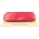 Louis Vuitton Monogram Canvas Pink Epi Leather Stylo Ronde Pencil Case