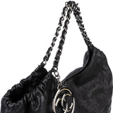 Chanel Calfskin Modern Chain CC Hobo Handbag