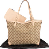 Gucci Monogram GG Tote Shoulder Bag