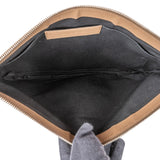 Balenciaga Canvas & Leather City Clutch
