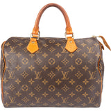 Louis Vuitton Monogram Canvas Speedy 30 Handbag