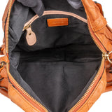 Chloé Stitching Leather Paraty Handbag