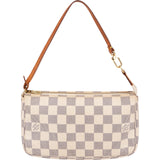 Louis Vuitton Monogram Damier Azur Canvas Pochette Accessoires Handbag