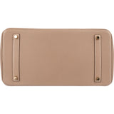 Hermès Taupe Togo Leather Birkin 35 Handbag (2023)