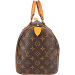 Louis Vuitton Monogram Canvas Speedy 30 Handbag - vintageandkickz