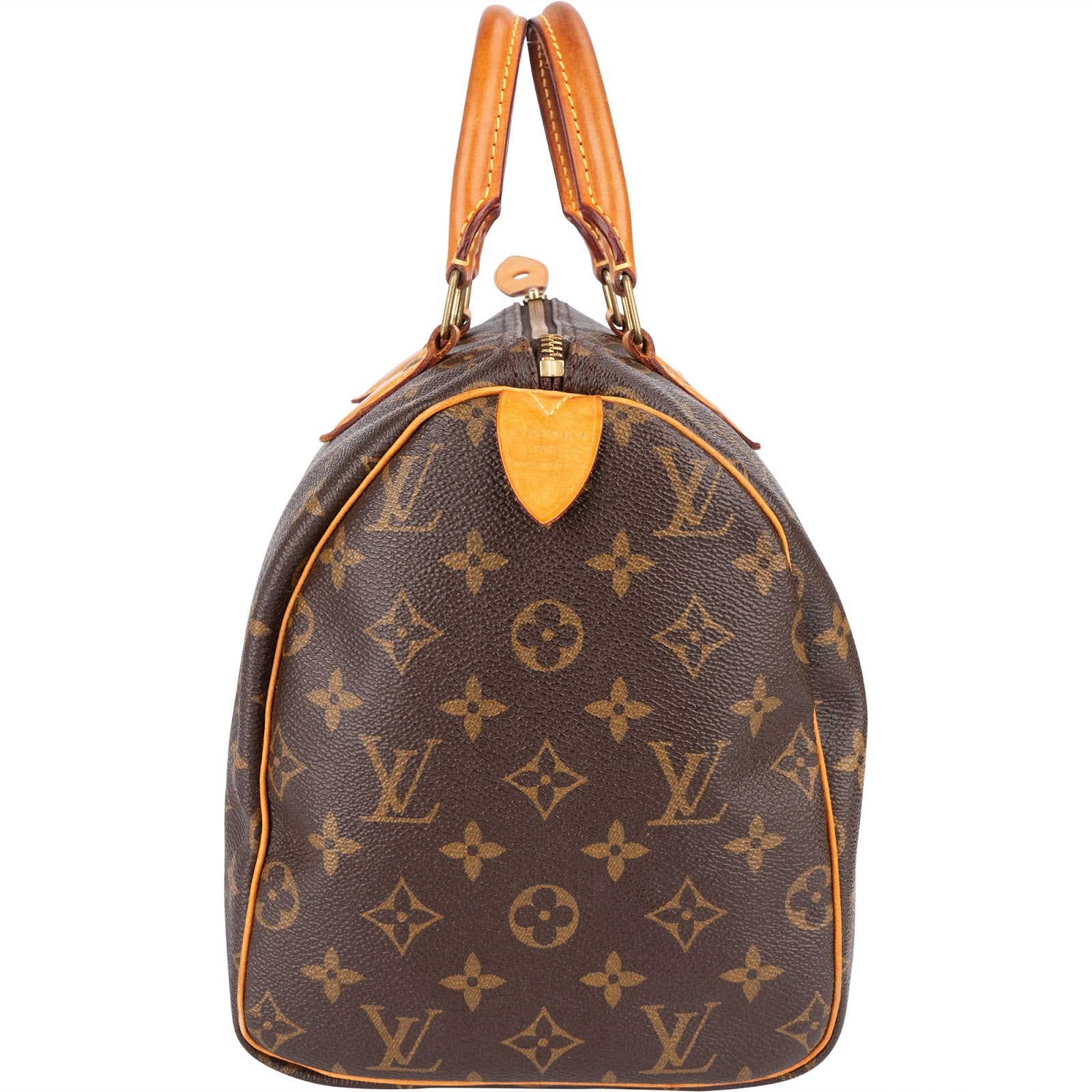 Louis Vuitton Monogram Canvas Speedy 30 Handbag - vintageandkickz