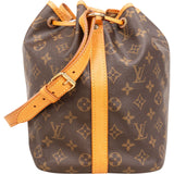 Louis Vuitton Monogram Canvas Sac Noé Petit Shoulder Bag