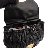 Miu Miu Matelassé Leather Coffer City Handbag