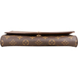 Louis Vuitton Monogram Canvas Pochette Bordeaux Clutch Bag
