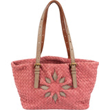 Bottega Veneta Intrecciato Leather Marquise Flower Tote Shoulder Bag
