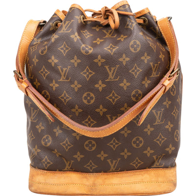 Louis Vuitton Monogram Canvas Sac Noé Grande Shoulder Bag