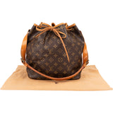 Louis Vuitton Monogram Canvas Sac Noé Petit Shoulder Bag