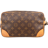 Louis Vuitton Canvas Monogram Marly Dragonne Clutch