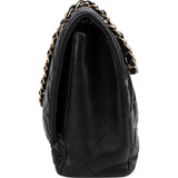 Chanel Quilted Lambskin Maxi Single Flap Crossbody Bag