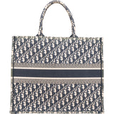 Christian Dior Trotter Monogram Jacquard Monogram Book Tote Handbag