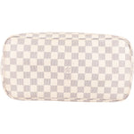 Louis Vuitton Monogram Damier Azur Canvas Neverfull MM Shoulder Bag - vintageandkickz