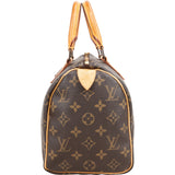 Louis Vuitton Monogram Canvas Speedy 25 Handbag