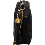 Chanel Pony Hair & Leather Tassel Camera Crossbody Bag