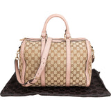 Gucci Monogram GG Canvas Joy Boston Handbag