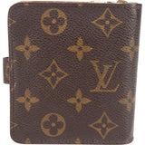 Louis Vuitton Monogram Canvas Compact Zip Wallet