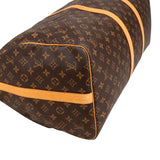 Louis Vuitton Monogram Canvas Keepall 55 Bandoulière Travel Bag