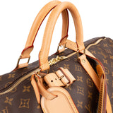 Louis Vuitton Monogram Canvas Keepall 55 Bandoulière Travel Bag