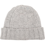 [🔄️B20 / F48] Louis Vuitton Grey Leather Petit Damier Beanie - vintageandkickz