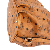 MCM Monogram Visetos Hobo Shoulder Bag