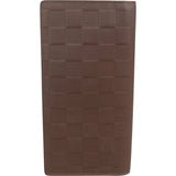 Louis Vuitton Monogram Damier Infini Leather Portefeuille Bifold Vertical Wallet
