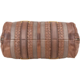 Bottega Veneta Intrecciato Leather Accordeon Handbag