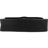 Chanel Quilted Lambskin Bicolor Double Flap Shoulder Bag