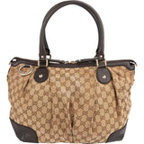 Gucci Monogram GG Canvas Sukey Tote Handbag