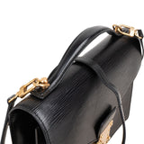 Louis Vuitton Noir Epi Leather Monceau Handbag