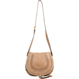 Chloé Grained Calfskin Marcie Saddle Crossbody Bag